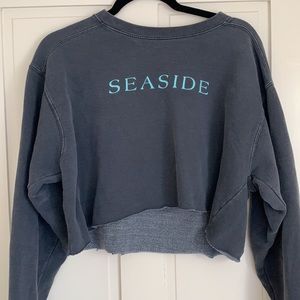 Cropped Seaside Sweatshirt